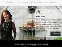 Tablet Screenshot of cindynunnery.com
